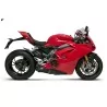 Termignoni Decatalizador Acero Inoxidable Titanio Negro Ducati Panigale V4