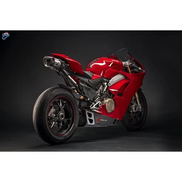 Termignoni Komplettanlage 4 Auslaesse Edelstahl Titan Ducati Panigale V4