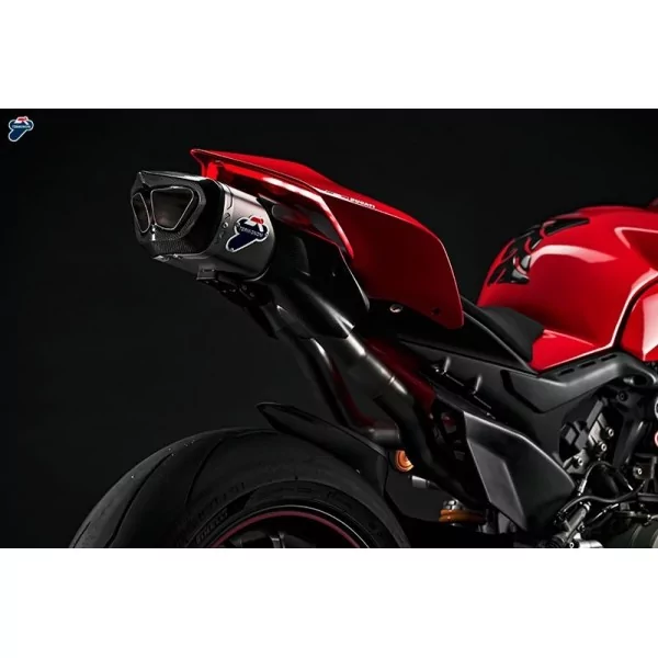 Termignoni Komplettanlage 4 Auslaesse Edelstahl Titan Ducati Panigale V4