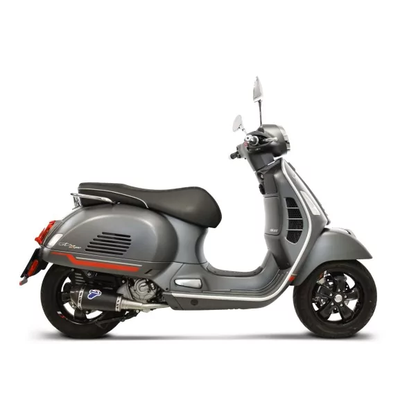 Termignoni Kit Conico Acero Inoxidable Negro Piaggio Vespa GTS 250 300 2017/2020