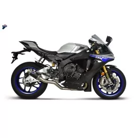 Termignoni Decat Pipe Stainless Steel Carbon Fibre Yamaha YZF R1 2015/2024