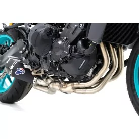 Termignoni Krümmer Schwarzer Edelstahl Yamaha MT 09 / XSR 900 / Tracer 9 2021/2026