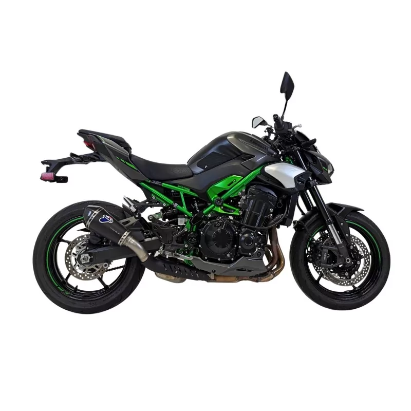 Termignoni Edelstahl Schwarzes Titan Kawasaki Z900 2024/2026 Termignoni Edelstahl Schwarzes Titan Kawasaki Z900 2024/2026