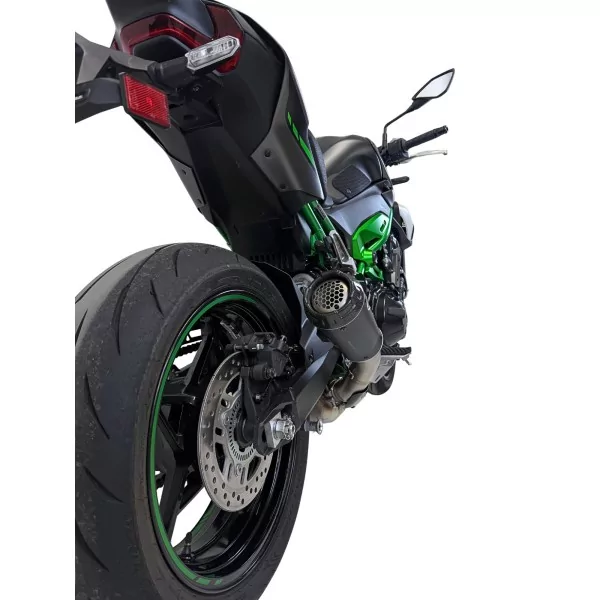 Termignoni Slip-On Kit Edelstahl Schwarzes Titan Kawasaki Z900 2024/2026 K095SO0840INA