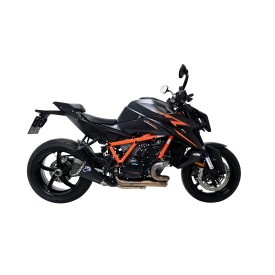 Termignoni Acier Inoxydable Titane Noir Ktm 1390 Super Duke R / EVO / RR 24-26 (KTM Superduke)