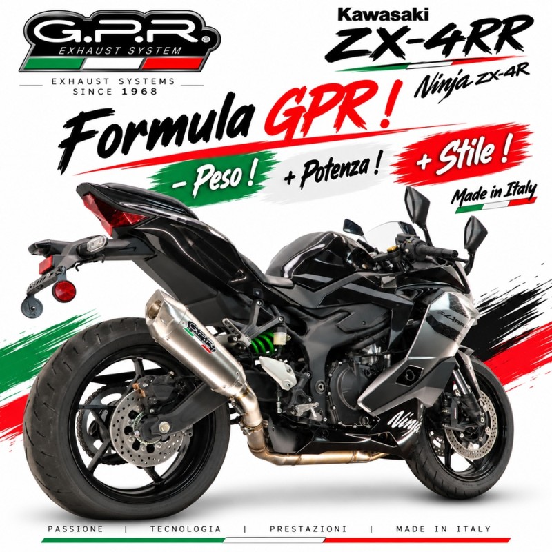 GPR Kawasaki ZX-4RR 2024/2026 Euro 5 Plus K.200.GPRTIT