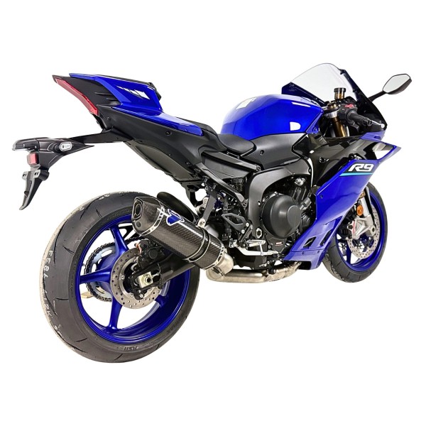 Termignoni Komplettanlage Edelstahl Kohlefaser Yamaha R9 2025/2026 Y13209410I + Y13209440ICC