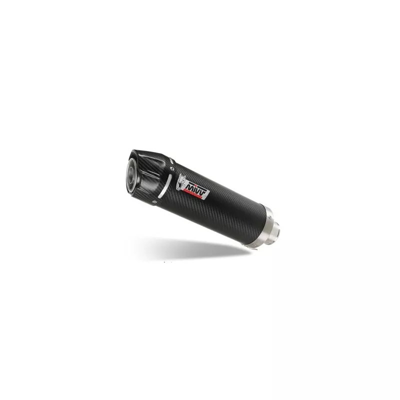 Mivv Echappement Sport Complet Carbone fond carbone Voge BRIVIDO 125R Mivv Echappement Sport Complet Carbone fond carbone Voge BRIVIDO 125R