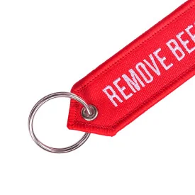 Keychain Remove Before Flight