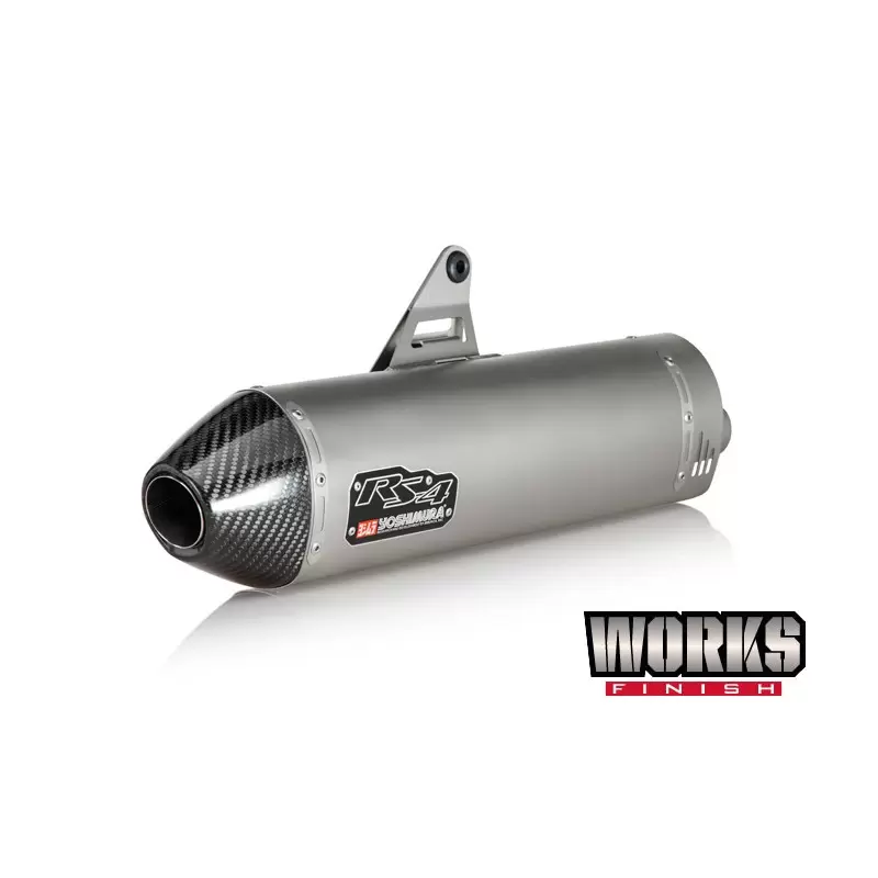 Exhaust Moto Yoshimura Honda Africa Twin Street RS-4 Works Finish