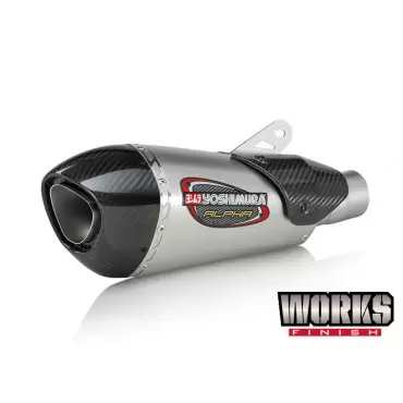 Exhaust Moto Yoshimura Yamaha FZ-10 Street ALPHA T Works Finish