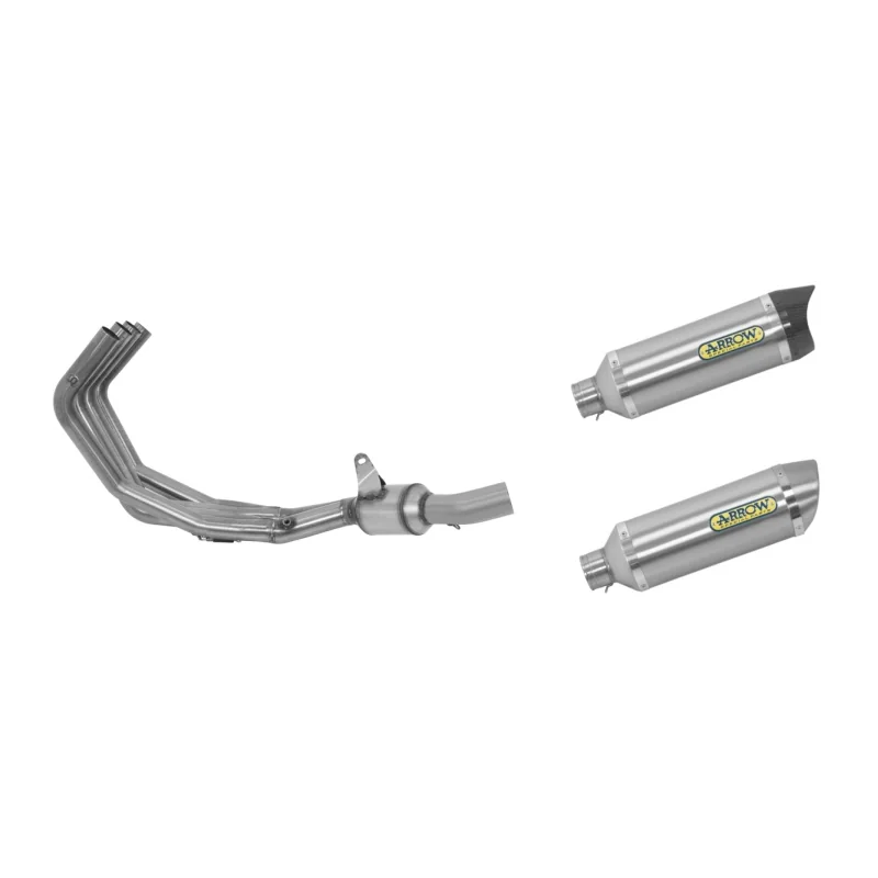 2種類選べる サイレンサー フル排気触媒arrowプロレーススチールヤマハxj6 2014 14 14 Full Exhaust Catalyzed Arrow  Pro Race Steel Yamaha Xj6 2014 14