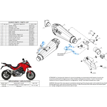 Mivv Delta Race Ducati Multistrada 1260