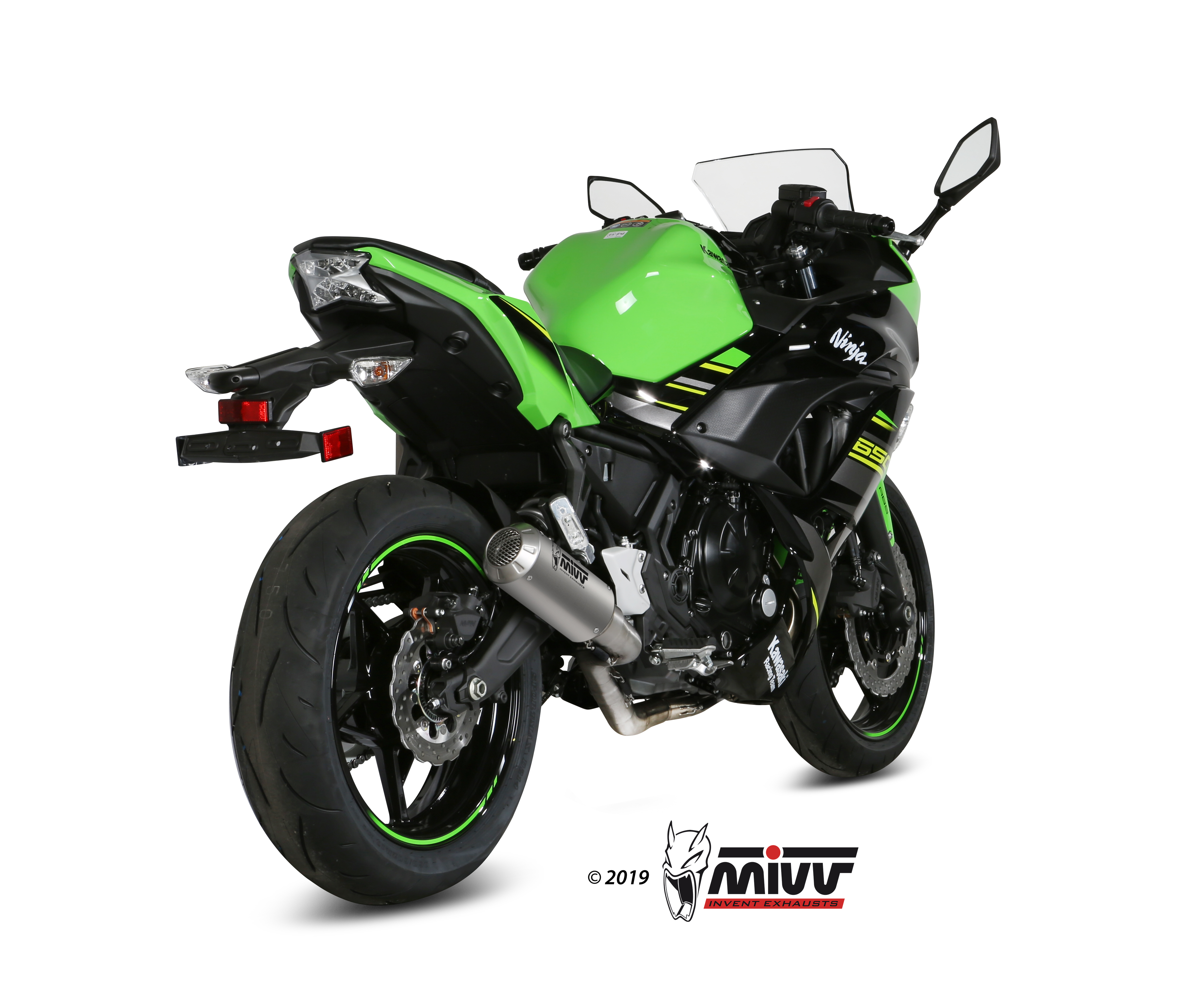 Exhaust Mivv Kawasaki Ninja 650 K.044.SM3X