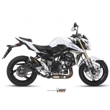 Mivv Double Gun Black Suzuki GSR 750