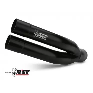 Mivv Double Gun Black Kawasaki Z750