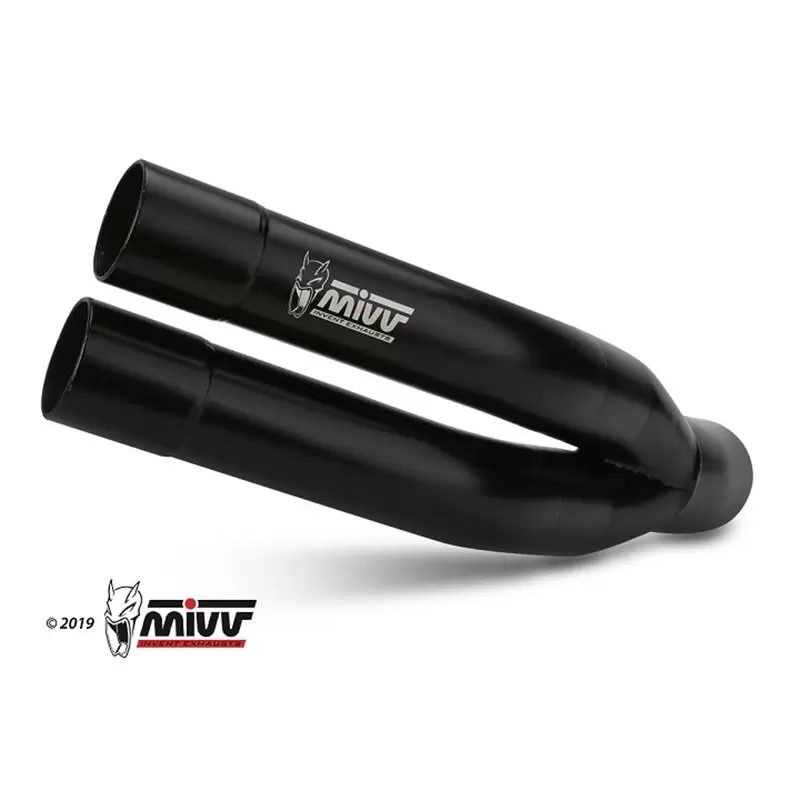Mivv Double Gun Black Kawasaki Z750 Mivv Double Gun Black Kawasaki Z750