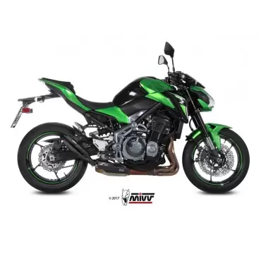 Mivv Double Gun Black Kawasaki Z900