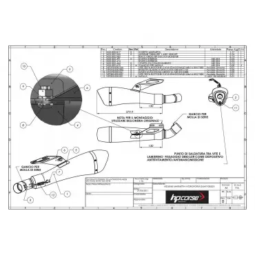 Hp Corse Ducati Monster 696 796 1100