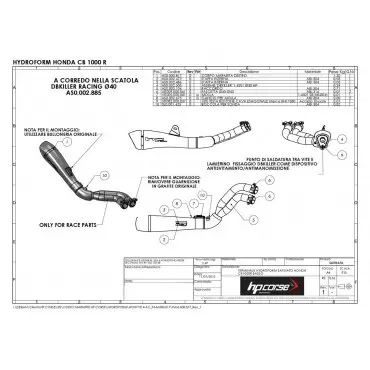 Hp Corse Honda CB 1000 R