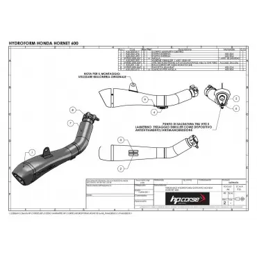 Hp Corse Honda Hornet 600
