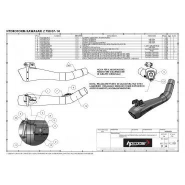Hp Corse Kawasaki Z750