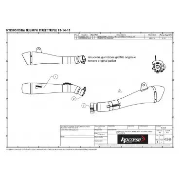 Hp Corse Triumph Street Triple R 675