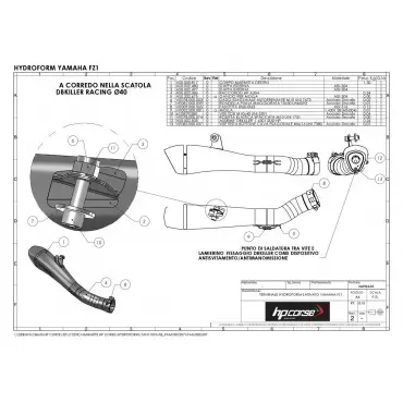 Hp Corse Yamaha FZ1
