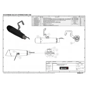 Hp Corse Evoxtreme Ducati Hypermotard 1100