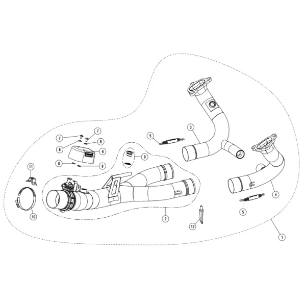 Akrapovic Bmw R&nbsp;1250 R/RS E-B12E4