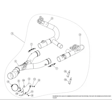 Akrapovic Bmw R 1200 GS - GS Adventure E-B12R4