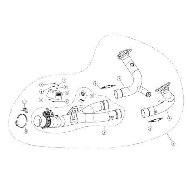 Akrapovic Bmw R&nbsp;1250 R/RS E-B12R7