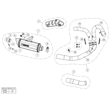 Akrapovic Ducati Monster 821 E-D12E1