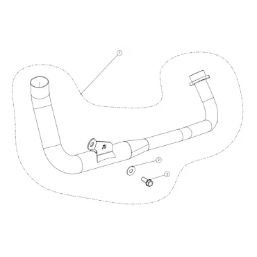 Akrapovic Honda MSX 125 / GROM E-H125E1