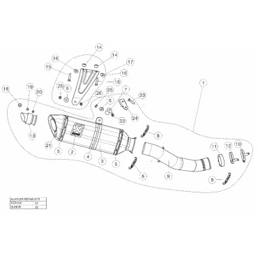 Akrapovic Aprilia Tuono V4 S-A10SO9-RC