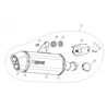 Akrapovic Bmw R 1200 GS - GS Adventure S-B12SO16-HAABL