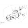 Akrapovic Bmw R 1250 GS - GS Adventure S-B12SO23-HAATBL