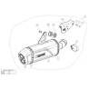 Akrapovic Bmw R 1250 GS - GS Adventure S-B12SO23-HAATBL