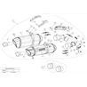 Akrapovic Ducati Monster 696 795 796 1100 S-D10SO7-HZC