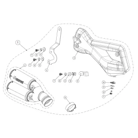 Akrapovic Ducati Multistrada 1200 ENDURO S-D9SO10-HIFFT