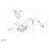 Akrapovic Honda MSX 125 / GROM S-H125SO1-HAPC
