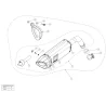 Akrapovic Honda MSX 125 / GROM S-H125SO1-HAPC