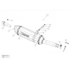 Akrapovic Honda CB 400 X S-H5SO2-HRC