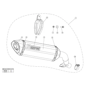 Akrapovic Honda NC700X S-H7SO2-HRT