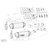 Akrapovic Kawasaki Z1000 S-K10SO18-HZC