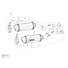 Akrapovic Kawasaki Z1000SX S-K10SO19-HZC