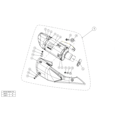 Akrapovic Suzuki GSX-S 1000 S-S10SO15-HAPT