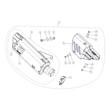 Akrapovic Yamaha MT-10 S-Y10SO15-HAPT