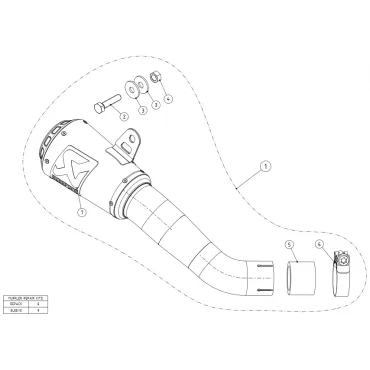 Akrapovic Yamaha YZF-R25 S-Y2SO11-AHCSS