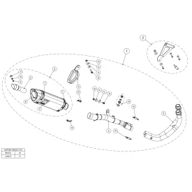 Akrapovic Yamaha MT 03 S-Y3R1-APC